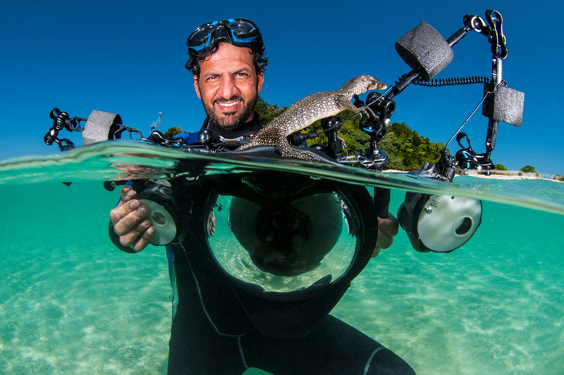 Underwater photography
